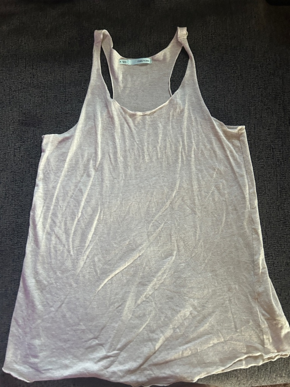 Maurice’s Women's Scoop Tank - Cream